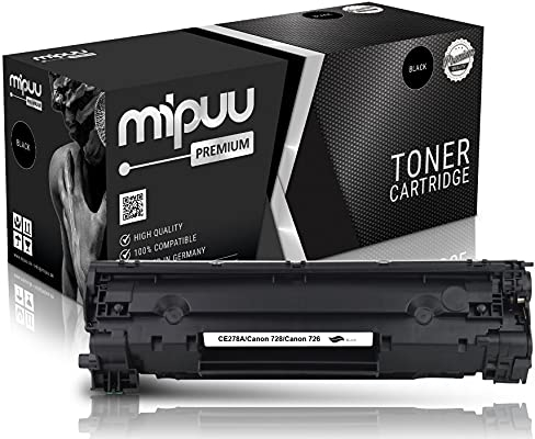 Mipuu Toner kompatibel zu HP 78A CE278A (Schwarz, 3.000 Seiten) für HP Laserjet P1606dn P1566 Pro M1536dnf MFP Professional P1606dn Drucker
