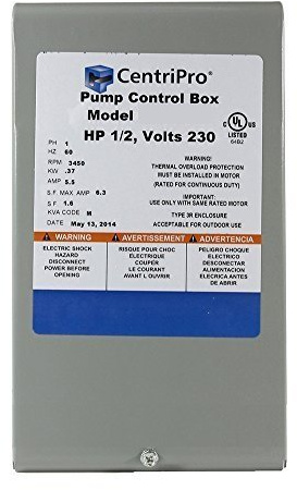 CB50412CR CentriPro Submersible Pump Control Box 5 HP 230 V Goulds