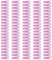 Anapoliz - Mini mollette da bucato rosa, 100 pezzi, 3,2 cm (3,2 cm), in plastica per baby shower, per feste e giochi di feste, per feste di genere
