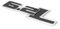 GZYF Auto Hinten 6.2L Emblem Badge Aufkleber für Ford für Raptor 6.2L, Chevrolet Camaro 6.2L, für Corvette 6.2L, Schwarz
