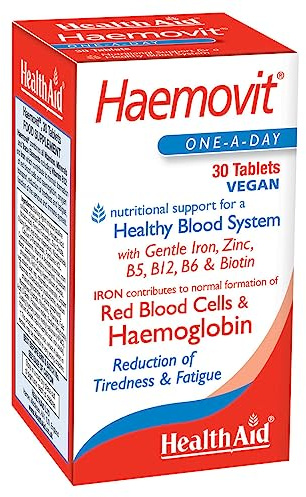 HealthAid Haemovit Tablets, 30-Count