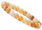 Emilys Gems Kraft - Power - Chakra Armbänder | Dehnbar | 8mm Naturstein - Für Ihr Wohlbefinden - Gelbe Jade