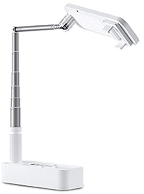 Selfie Stand LoomiPod Fold mit LED Lampen und Bluetooth Fernsteuerung für Smartphones weiß