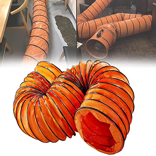 DRSM Abluftrohre schläuche 5M Durchmesser 15cm/20cm/25cm/30cm/35cm/40cm Isolierter Flexschlauch Lüftungsschlauch,für Badezimmer Küche Hydroponik HVAC Lüftung,5M-diam:35cm