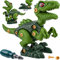 alles-meine.de GmbH Dinosaurier - zum Schrauben & Bauen - mit Werkzeug - Schraubenzieher - Tyrannosaurus Rex - Bauen + Konstruieren - für Kinder/Bausatz für Kleinkinder - erste..