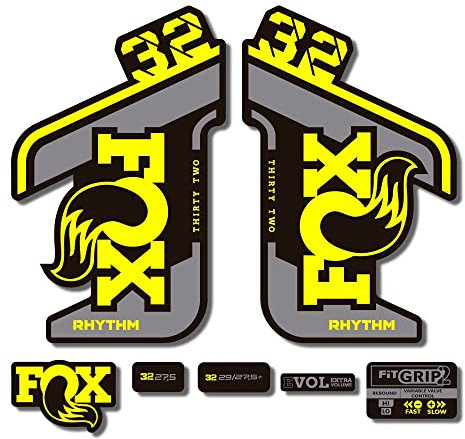Adesivi compatibili con forcella bici Fox 32 Rhythm 2021