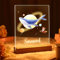 VEELU Nachtlicht Kinder Personalisierte LED Lampe Wal Geschenke Baby mit Name Arcyl Nachtlampe Raumdekoration Geschenk für Mädchen Junge Kinder Geburtstagsgeschenk