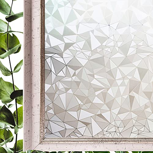 Hoonng Vinilos para Cristales Ventanas, Geometría, 44.5 * 200cm90*200cm