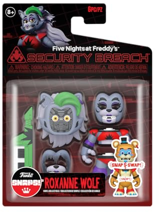 Funko Five Nights At Freddy's (FNAF) Snap: RR - Glamrock Roxanna - Vinyl-Sammelfigur - Geschenkidee - Offizielle Handelswaren - Spielzeug Für Kinder Und Erwachsene - Video Games Fans - Strumpffüller