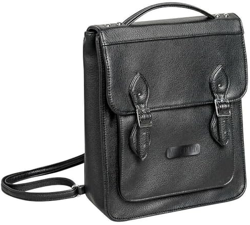 Seven Spa Rucksack Freizeit Satchel Backpack Mercoledi, Schwarz, Einheitsgröße