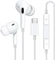 KP TECHNOLOGY In-Ear Wired Earphones for Samsung Galaxy A36 5G / Galaxy A35 5G / Galaxy A34 5G / A33 5G - Headphones with USB Type C Interface Earphones (WHITE)