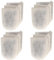 12 filtri di ricambio per serbatoio di pesce compatibili con Tetra Easycrystal 600C FilterBox Carbon Filter Pack C