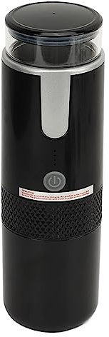 Cafetera Portátil, Mini Cafetera Eléctrica Inalámbrica de Mano Tipo C Recargable con Batería de 1200 MAh para Viajes, Camping, Conducción, Hogar y Oficina