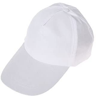 WRITWAA 5 StüCke DIY Baseball Caps FüR Kinder WeißE MüTzen Zum Bemalen Atmungsaktive Unisex Kappen FüR Kreative Outdoor-AktivitäTen Und Graffiti-Projekte