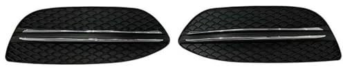 Nebelscheinwerfer Blende Kompatibel Mit Benz C-Klasse Für W205 C180 C200 C250 2015-2020 Frontstoßstangengrill Nebelscheinwerferblenden Nebelscheinwerfergrill Frontstoßstange 2058851223 2058851123