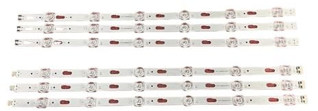 APVMFMKLTG Bande de rétro-éclairage LED, for Samsung TV UE50TU7570U UE50TU7095U UE50TU8005K UE50TU7000K UE50TU8002K UA50TU8000 UA50TU7000 UN50TU8000G(Kit 6pcs for 1 TV)