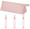 GisWell 1 Stück Aufbewahrungstasche für Haartrockner,Reisetasche für Dyson Airwrap,mit 3 Datenkabel-Organizer,Tragbare Aufbewahrungstasche,für Reisen und Zuhause,wasserdichte(Pink)