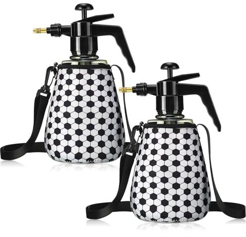 Hushee 1.5 L Water Mister for Sports Manual Pump Sprayer, 2 Pcs, Soccer