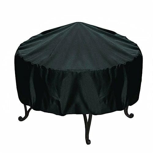 Johelitt Copertura Barbecue da Esterno Impermeabile Braciere da Esterno con Coulisse Copertura Tavolo Esterno per Caminetto all'aperto