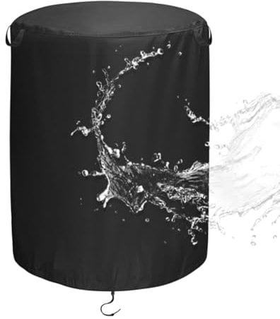 Heavy Duty Oxford Fabric Wood Chipper Cover, Waterproof Garden Shredder Protection, Dustproof Lawn Equipment Storage for Outdoor Use and Backyard Tool Accessory