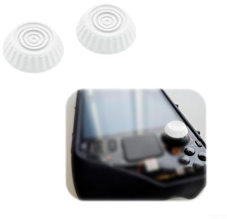 Protezione per joystick per Steam Deck per OLED con materiale TPU che resiste a manipolazioni frequenti e mantiene la forma (bianco)
