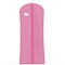 Hangerworld Atmungsaktive Kleiderschutzhülle 152cm Rosa-Weiß-Gepunktet Kleiderhülle
