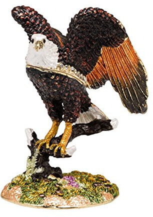 Adler Pillendose Schmuckdose Dose Pillenbox Box Pille Figur Schatulle eagle