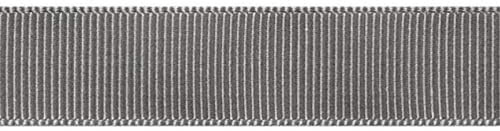 Prym Grosgrain ribbon 26 mm grey, 100% polyester