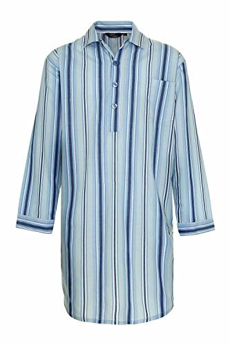 Mens Champion Westminster Stripe Nightshirt Sleepwear Sleepwear Light-Blue 2XL