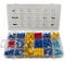Dapetz ® 360 Pc Insulated Assorted Electrical Wire Spade Set Male/Female Insulated Terminals + Crimp Spade Wire Connector Kit Pack Spade Bullet Butt Fork Wire Connectors Terminals for Electrical Wiring