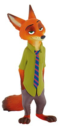 Bullyland - B13170 - Figurine Nick Wilde - Zootopie Disney - 10 cm