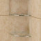 8 mm Glas-Wandregal Glasregal Eckregal für Duschwände / Duschkabinen Klarglas Regal Ablage Sicherheitsglas