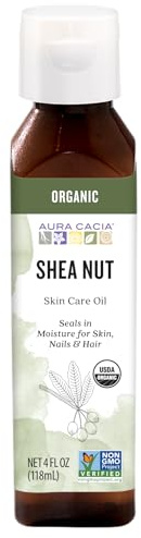 AURA CACIA - Nourishing Organic Shea Nut Skin Care Oil - 4 fl. oz. (118 ml)