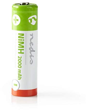 Wiederaufladbarer NI-MH-Akku AA - 1.2 V DC - 2000 mAh - 4-Blister