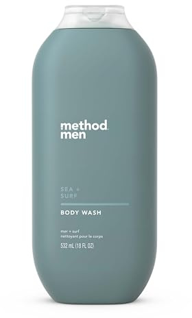 Method Men Body Wash, Sea + Surf, Paraben and Phthalate Free