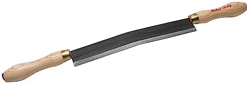 Robert Sorby F56600R Bent Draw Knife 566 - Draw Knife Woodworking Tool - Wood Carving Knives