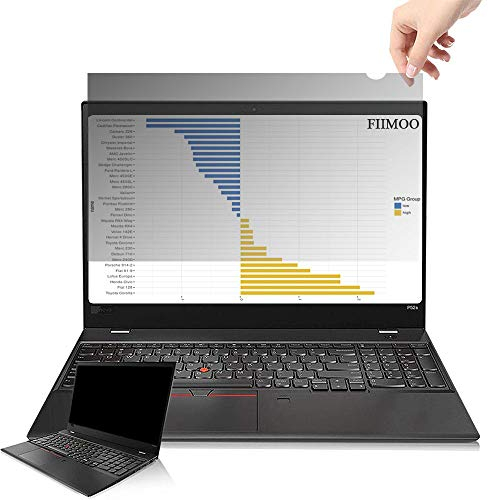 FiiMoo 11.6 inch Laptop Privacy Screen Filter for 16:9 Widescreen Display, Notebook Privacy Screen Protector, Laptop Monitor Protector - UV and Blue Light Filter (11.6,16:9)