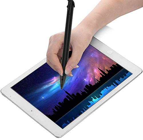 Annadue 10pcs/Pack Portable Stylet Ergonomique à écran Tactile Stylets pour Tablette Noir/Blanc pour Console New 3DS XL(Noir)