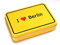 City Souvenir Shop Metall-Dose I love Berlin, ca. 10 x 8,5 x 2 cm