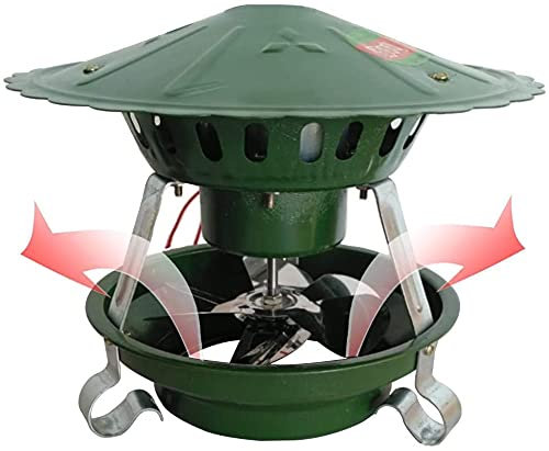 SSCYHT Ventilateur De Cheminée pour Conduit de Fumée Rond 20Cm 200 Mm Ventilateur D'extraction de Cheminée Inducteur de Tirage de Cheminée Ventilateur D'extraction de Cheminée Cheminée