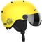Salomon Orka Visor Kinder Helm Ski Snowboarden, Integrierter Komfort, einfach anzupassende Passform und leicht, Gelb, KM 5356