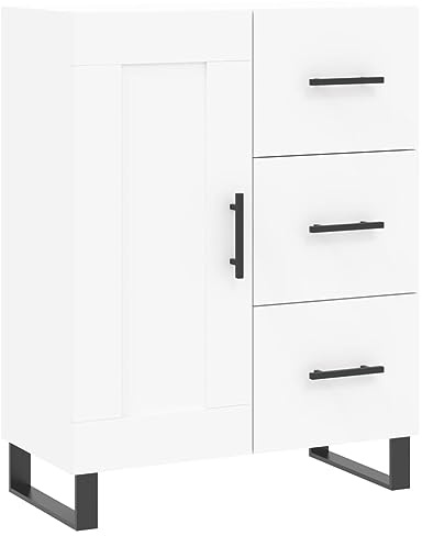 vidaXL Sideboard Weiß 69,5x34x90 cm Holzwerkstoff