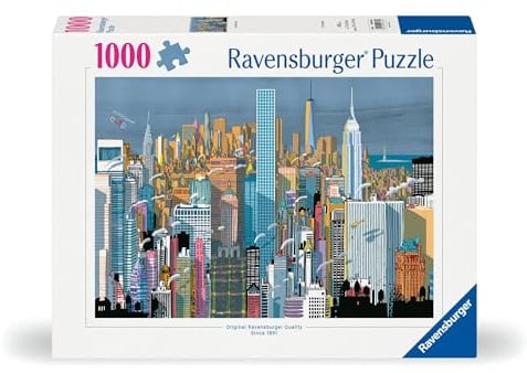 Ravensburger Puzzle 12000784 I am New York - 1000 Teile Puzzle für Erwachsene ab 14 Jahren