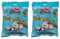 2x TXMM Light Blue Jelly Sticks Fruchtgummi Jelly Strips Straws Mix 2x400g (20er Packung Assorted Flavors 400g)