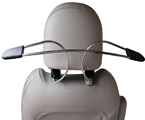Auto-Kleiderbügel - Auto Kleiderbügel Hohe Qualität Edelstahl Teleskop Kleiderbügel - Auto Rücksitz Kopfstütze, Kleidung, Jacken, Overalls, Halterungen