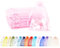 MORAINJAY 100 Pezzi Sacchetti Organza,9x12cm Rosa Sacchetti Organza Regalo,Borse Organza con Coulisse,Sacchetti Confetti per Matrimonio,Bomboniere,Caramella,Gioielli