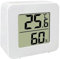 Termometro Igrometro Digitale, Monitor di Temperatura e Umidità per interni ad Alta Precisione, Igrometro Termometro Ambiente con Display LCD per Serra, Stanza, Casa, Camera, Auto, Ufficio