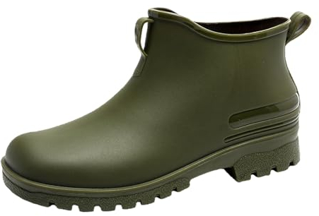 WKAYsIV Stivali Gomma Donna Pioggia Leopardati in Impermeabili Scarpe da Giardinaggio Antiscivolo Uomo Bassi 43 42 20.99