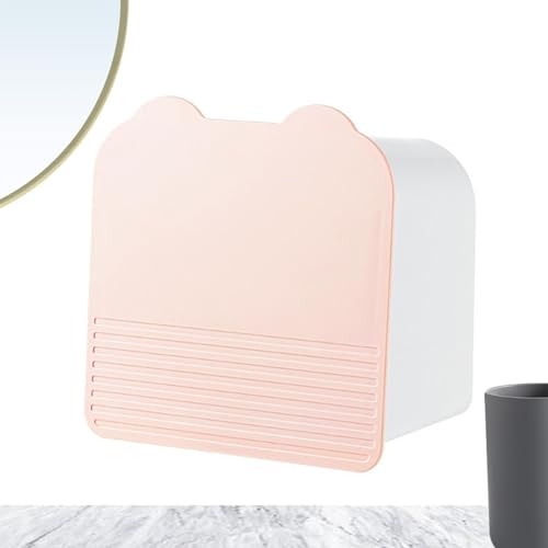 Damenbinden Box Hängen Tampon Aufbewahrung Box Tamponhalter Für Badezimmer Damenbinden Box, Damenbinden Organizer Mit Doppeltem Raster Und Staubdichtem Deckel Badezimmer-Zubehör-Box