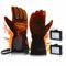 PAVIBOIN Beheizte Handschuhe Herren Damen Beheizbare Handschuhe, Heizhandschuhe Mit Wiederaufladbare Batterie, 5 Einstellbarer Temperatur, Skihandschuhe Für Winter-L